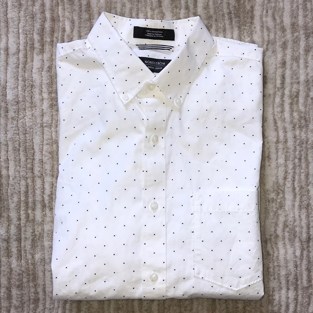 Nordstrom Trim Fit Button Up Casual Shirt